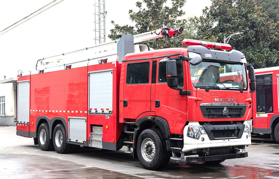 Sinotruk Sitrak 20m tour d'eau camion de lutte contre les incendies prix spécialisé en Chine fabricant